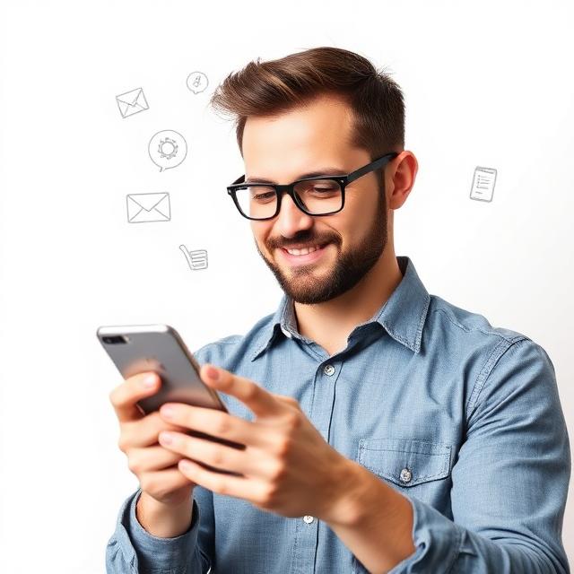 Man Looking For Digital Marketing Course